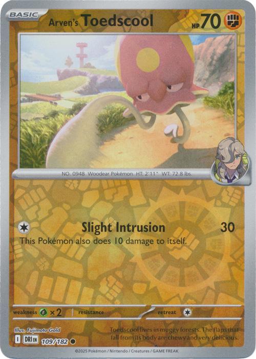 Arven's Toedscool [Reverse Holo]